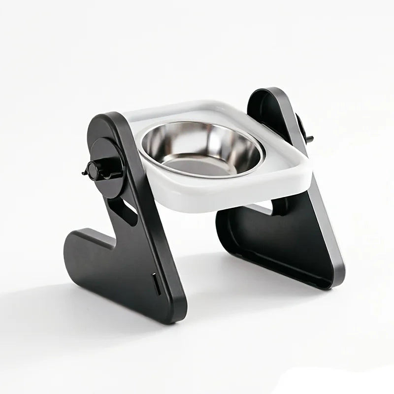 High-foot Pet Cat Bowl Adjustable Cat Drinking Bowl With Stand Pet Feeding Cat Water Bowl for Cats Puppies Pet Supplies