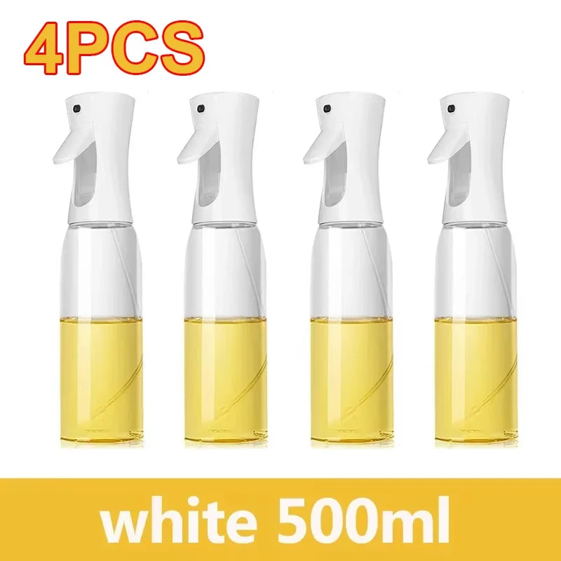 200ml 300ml 500ml Oil Spray Bottle Kitchen Cooking Olive Oil Dispenser Camping BBQ Baking Vinegar Soy Sauce Sprayer Containers