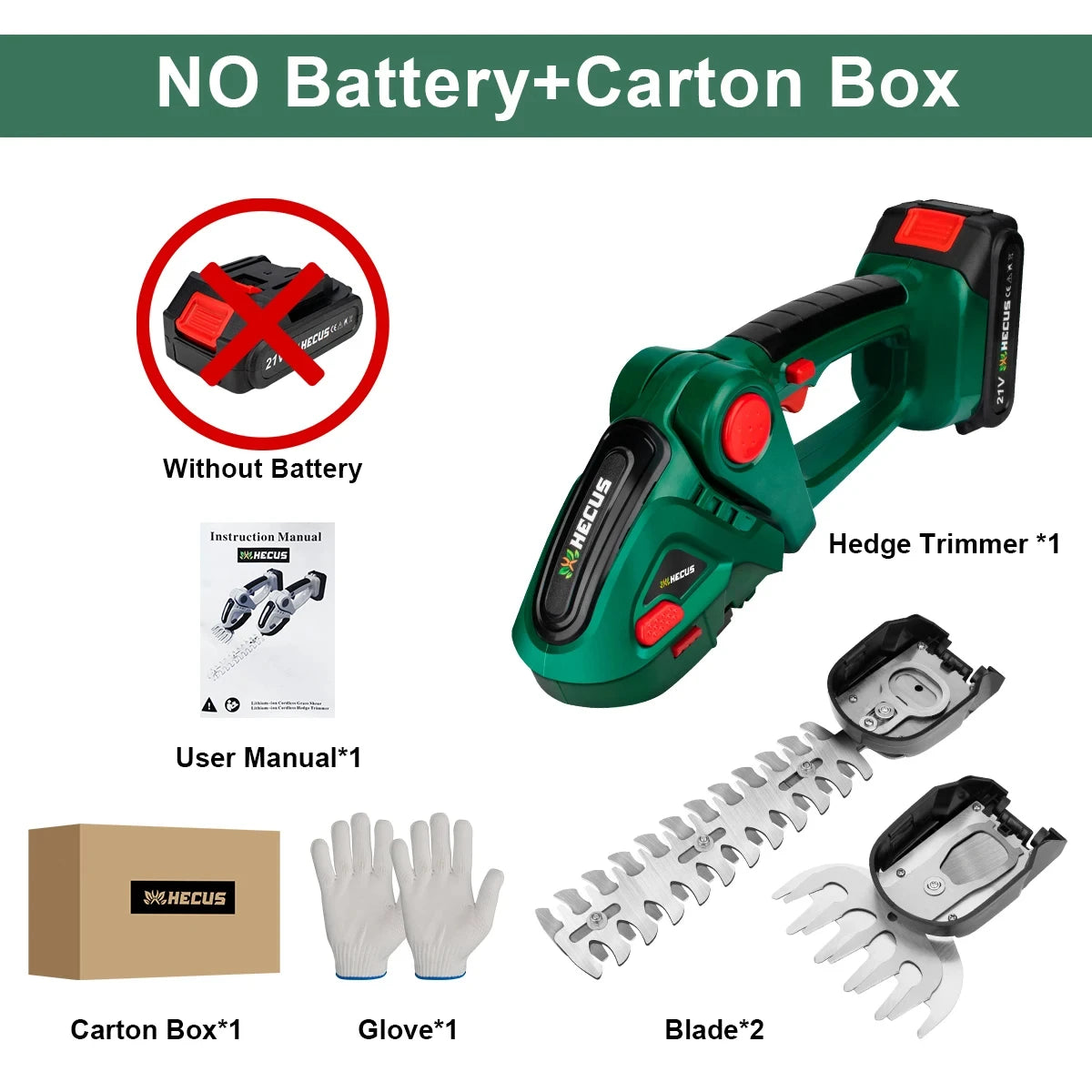 Taille-haies électrique 2 en 1 Gisam, 20 000 tr/min, tondeuse à gazon portative domestique, cisaille de jardin, outil électrique pour batterie Makita 18 V
