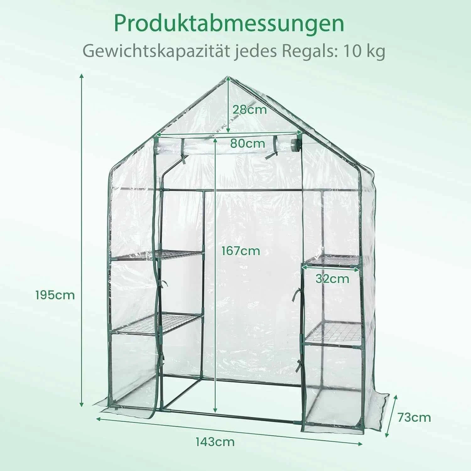 Greenhouse, Foil Greenhouse, Tomato House, Plant House, Foil House, Foil Tent , 143 x 73 x 195 cm