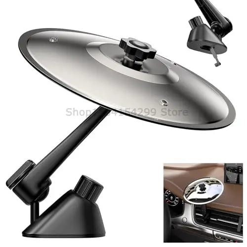 1/2P Cars Crash Cymbal Air Vent Mini Drum Car Hand-shooting Cymbals Car Drum Cymbal Air Vent Musical Instrument For Car Interior