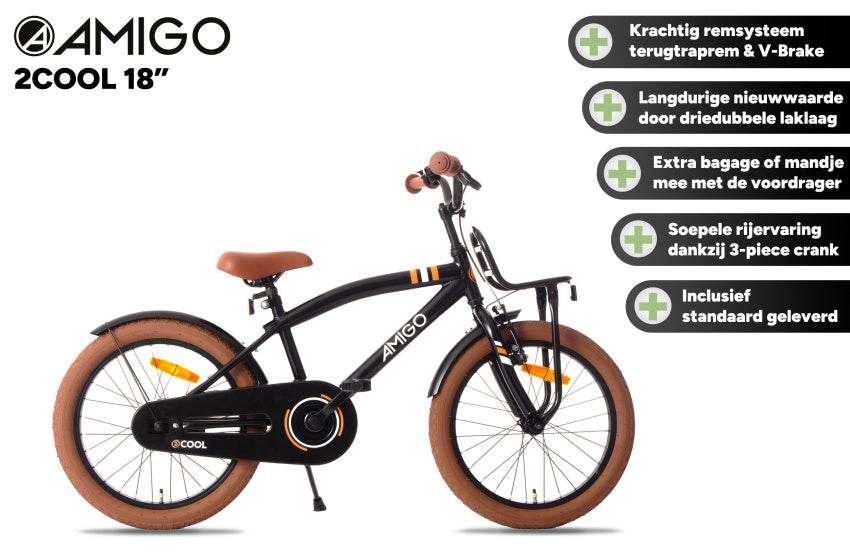 Amigo 2Cool Jongens Terugtraprem - Quality Shopping Centre