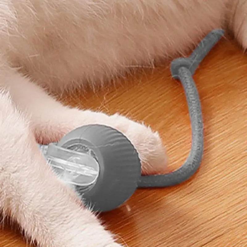 Automatic Rolling Ball Toy For Cat Electric Cat Toy Rolling Ball Pet Electric Toy Cat Training Imitate rats Indoor Playing Toys - Quality Shopping Centre