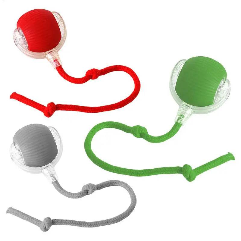 Automatic Rolling Ball Toy For Cat Electric Cat Toy Rolling Ball Pet Electric Toy Cat Training Imitate rats Indoor Playing Toys - Quality Shopping Centre