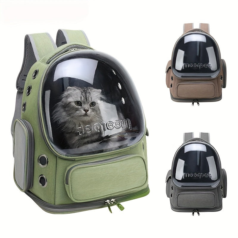 Transparent Cat Carrier - Outdoor Travel Backpack for Cats & Small Dogs, Breathable Pet Supplies - Quality Shopping Centre