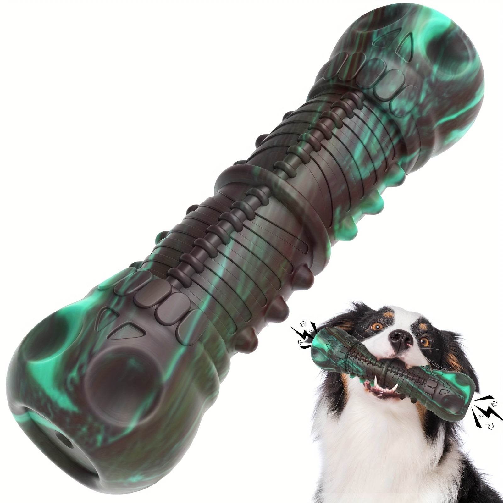 Dog Toys, Indestructible Tough Squeaky Dog Chew Toy Toothbrush Dental Care Supply - Quality Shopping Centre