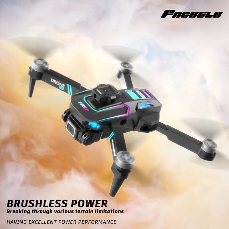FACEGLE LU60 HD Dual Camera Drone with Dual Batteries - Beginner-Friendly, Obstacle Avoidance & Optical Flow, Perfect for Indoor/Outdoor Use, Ideal Gift for Holiday season, Autumn Festival, Thanksgiving - Quality Shopping Centre