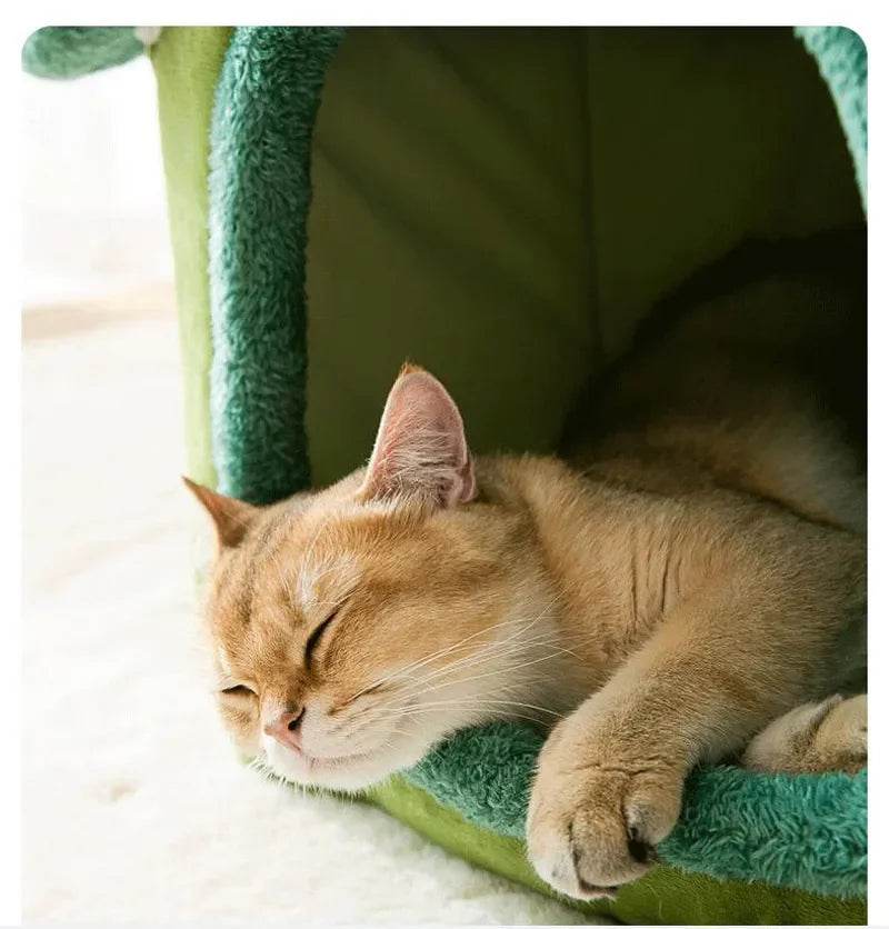 Foldable Dog House Kennel Bed Mat For Small Medium Dogs Cats Winter Warm Cat Bed Nest Pet Products Basket Pets Puppy Cave Sofa - Quality Shopping Centre