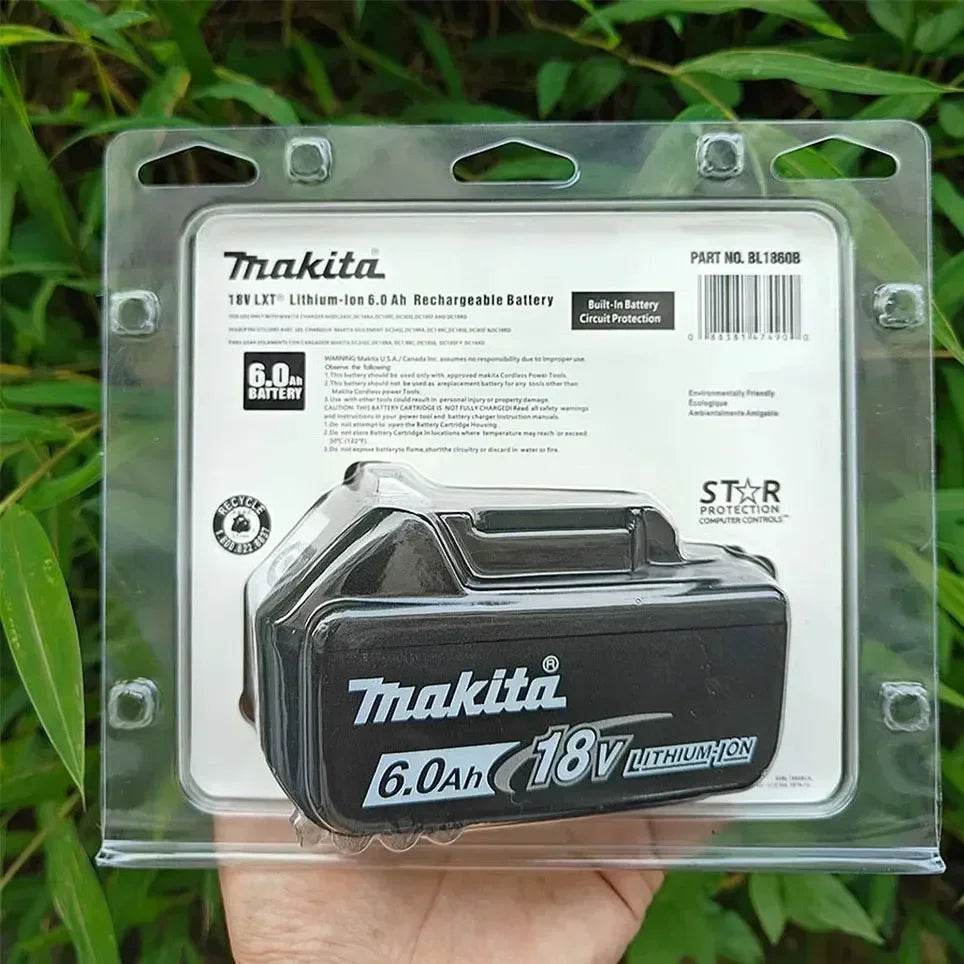 Genuine 6.0Ah makita BL1860 18V Battery Power Tools Li-ion Replacement LXT BL1850 BL1840 for 18V Screwdriver with BMS TPCELL 18V - Quality Shopping Centre