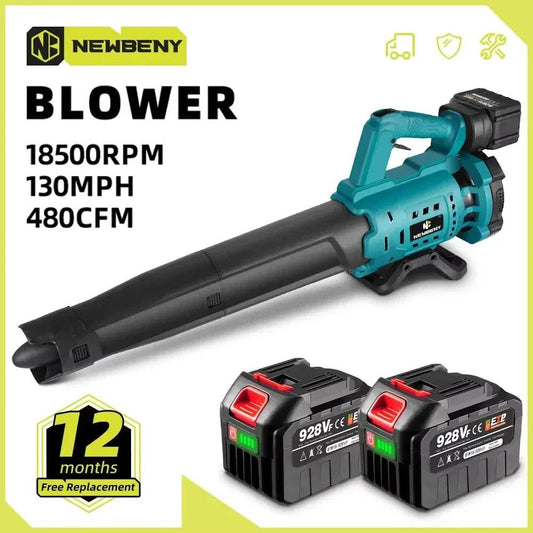 High Powerful Cordless Electric Air Blower Speed Adjustable Efficient Leaf Snow Dust Cleaning Blower Tool For Makita 18V Battery - Quality Shopping Centre