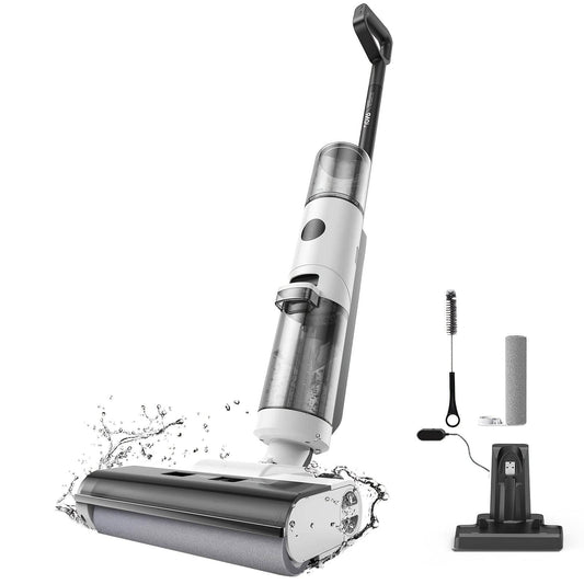 JONR ED12 Wet Dry Vacuum Cleaner Cordless Hard Floor Vacuum And Mop Combo - Lightweight, Self Propelled, One-Step Auto Cleaning & Edge To Edge Cleaning For Home - Quality Shopping Centre