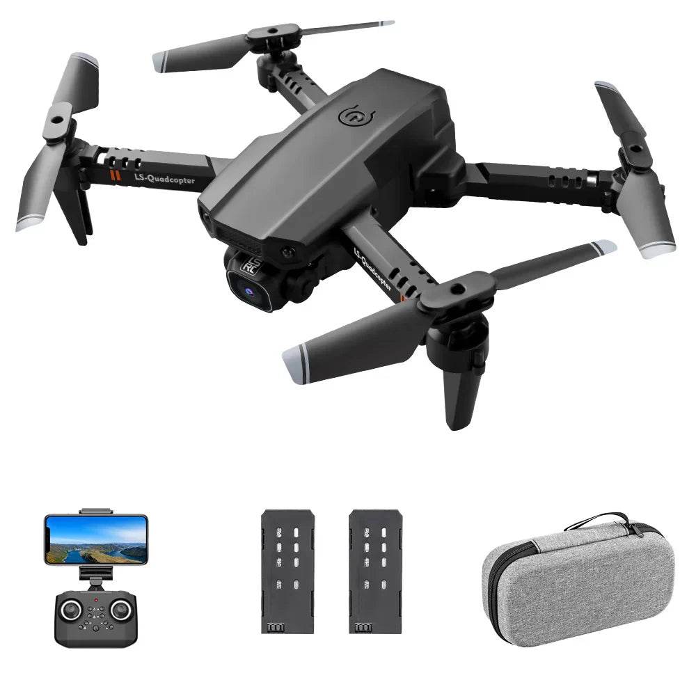 LS-XT6 RC Drone with Camera 4K Drone Dual Camera Track Flight Gravity Sensor Altitude Hold RC Quadcopter for Adults Kids - Quality Shopping Centre