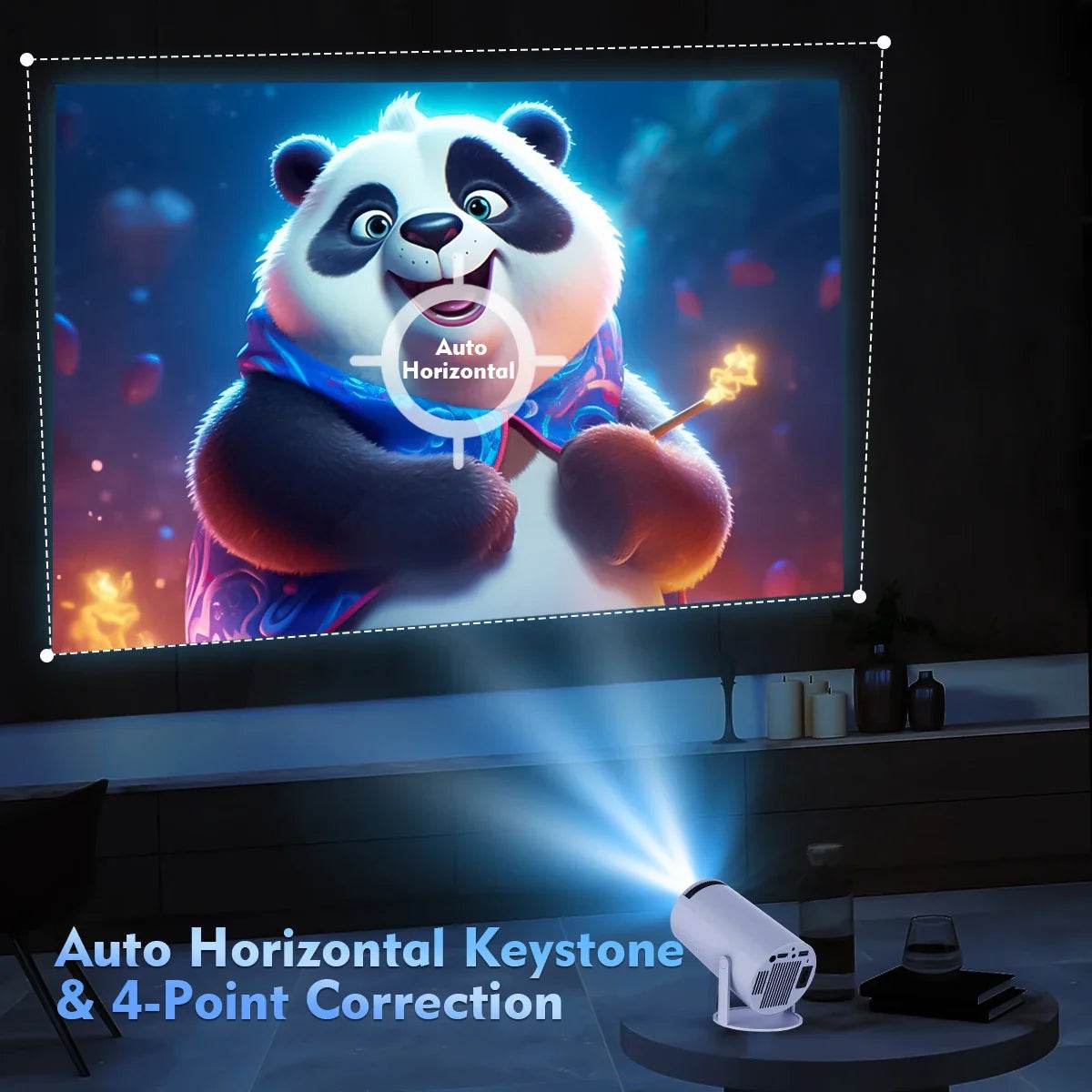 Magcubic Projector 4K Android 11 HY300 Dual Wifi6 260ANSI Allwinner H713 BT5.0 1080P 1280*720P Cinema Outdoor Portable Projetor - Quality Shopping Centre