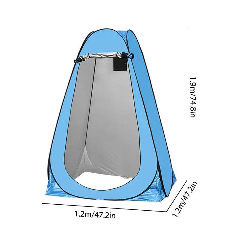 Portable Privacy Shower Tent Outdoor water Changing Room helter for Camping Hiking Mobile Beach canvas showroom - Quality Shopping Centre