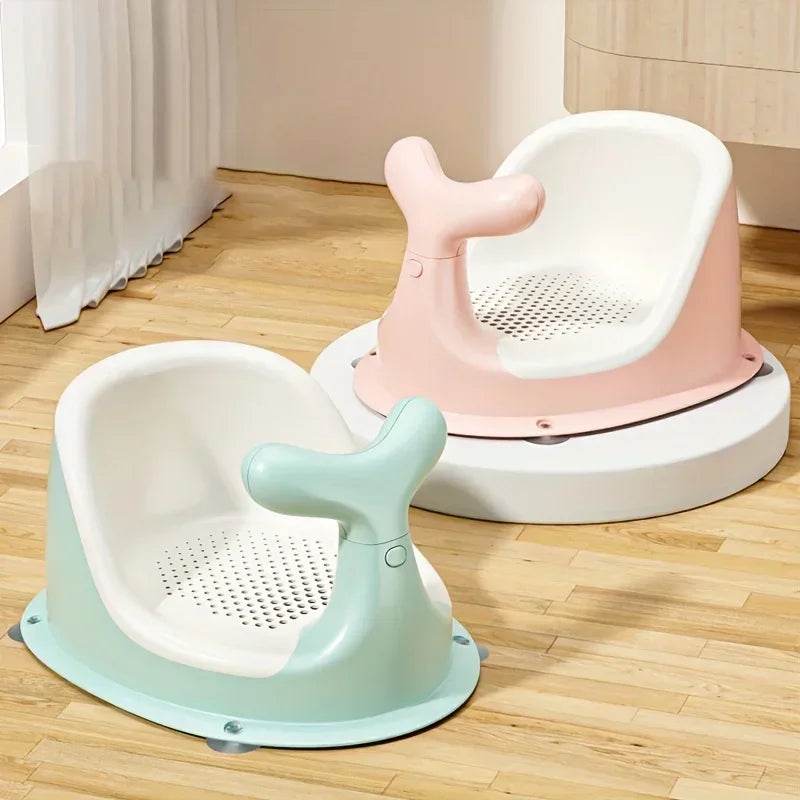 Real-time Temperature Silicone Baby Take A Bath Bathtub Non-Slip Foot Bath Bucket Folding Bathroom with Temperature Sensing - Quality Shopping Centre