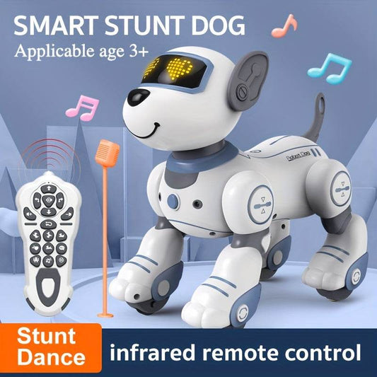 Remote Control Toys: RC Robot, Infrared Remote Control Electronic Dog, Follow, Singing and Dancing, Ideal Gift for Family or Friends' Birthdays Christmas Halloween. - Quality Shopping Centre