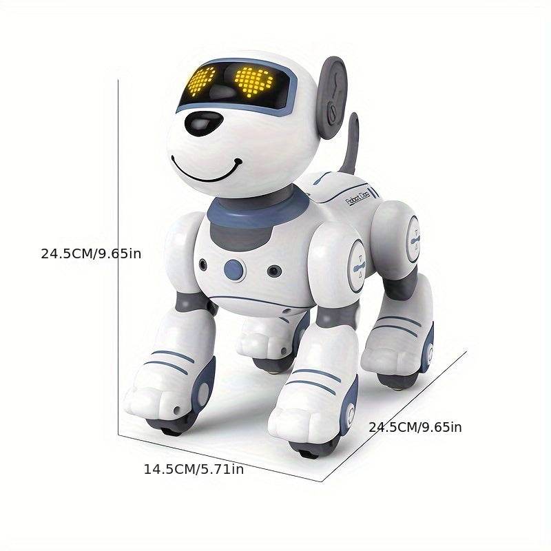 Remote Control Toys: RC Robot, Infrared Remote Control Electronic Dog, Follow, Singing and Dancing, Ideal Gift for Family or Friends' Birthdays Christmas Halloween. - Quality Shopping Centre