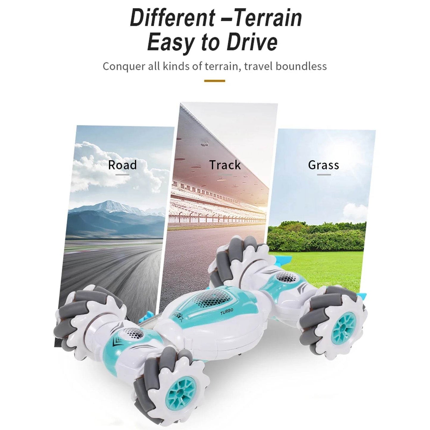 S-012 RC Stunt Car Remote Control Watch Gesture Sensor Deformable Electric Toy 2.4GHz 4WD 360°Rotation Off-road Vehicle Gift - Quality Shopping Centre