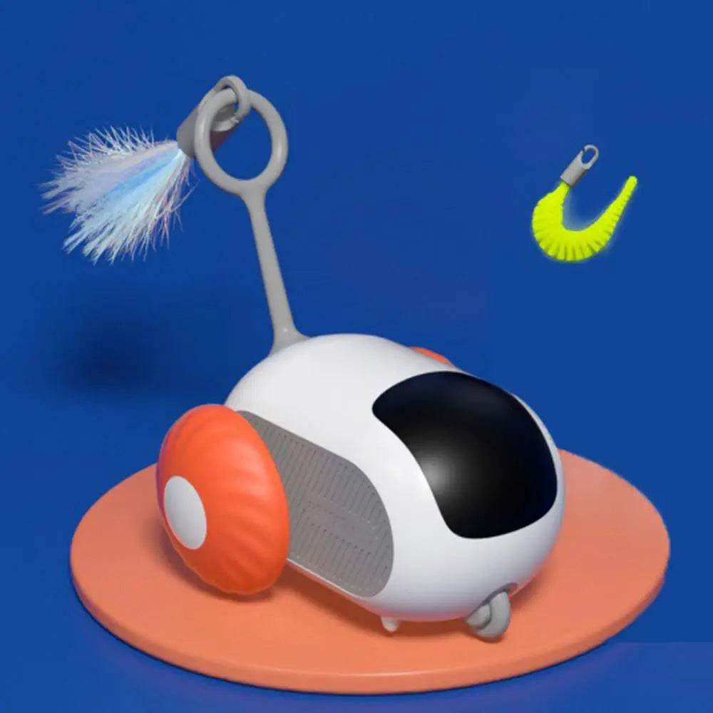 Smart Electric Cat Toy Automatic Mobile Cat Car Toy Automatic Cat Exercise Toys Smart Automatic Moving Cat Toys Moving Cat Toy - Quality Shopping Centre