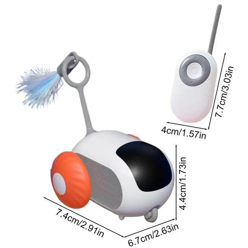 Smart Electric Cat Toy Automatic Mobile Cat Car Toy Automatic Cat Exercise Toys Smart Automatic Moving Cat Toys Moving Cat Toy - Quality Shopping Centre