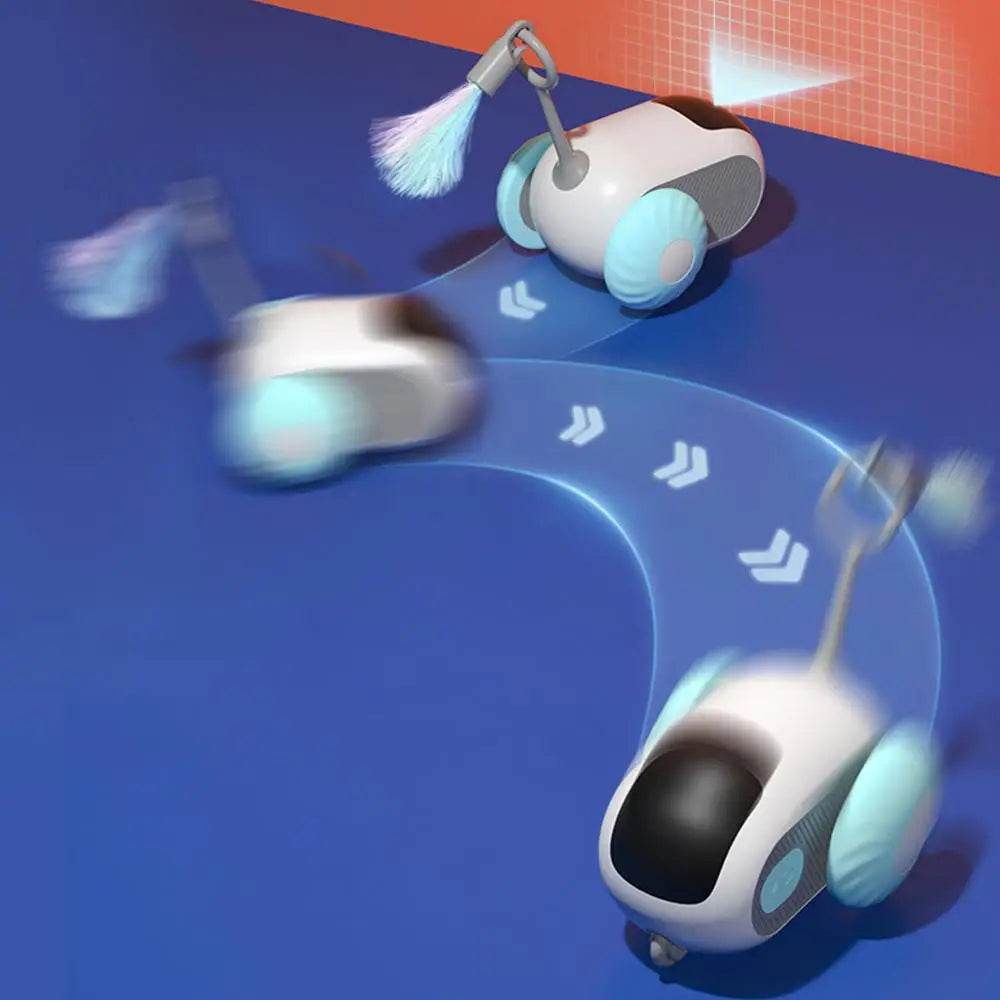 Smart Electric Cat Toy Automatic Mobile Cat Car Toy Automatic Cat Exercise Toys Smart Automatic Moving Cat Toys Moving Cat Toy - Quality Shopping Centre