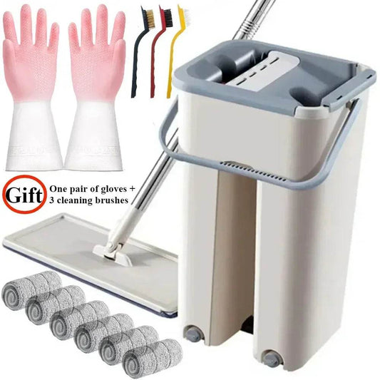 Squeeze Mops Bucket Wring Cleaning for Wash Floor Up Lightning Offers Practical Home Wiper Kitchen Window Dry Wet I Use Smart - Quality Shopping Centre