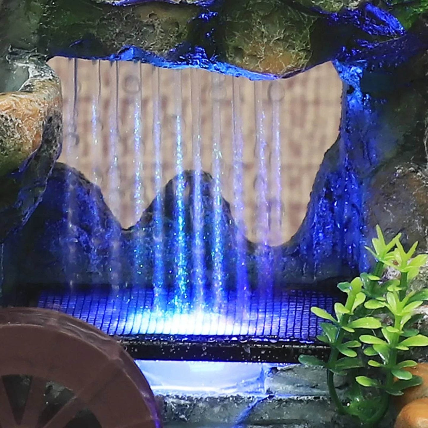Tabletop Fountain with Waterfall Fountain Decoration Handicraft Furnishings - Quality Shopping Centre
